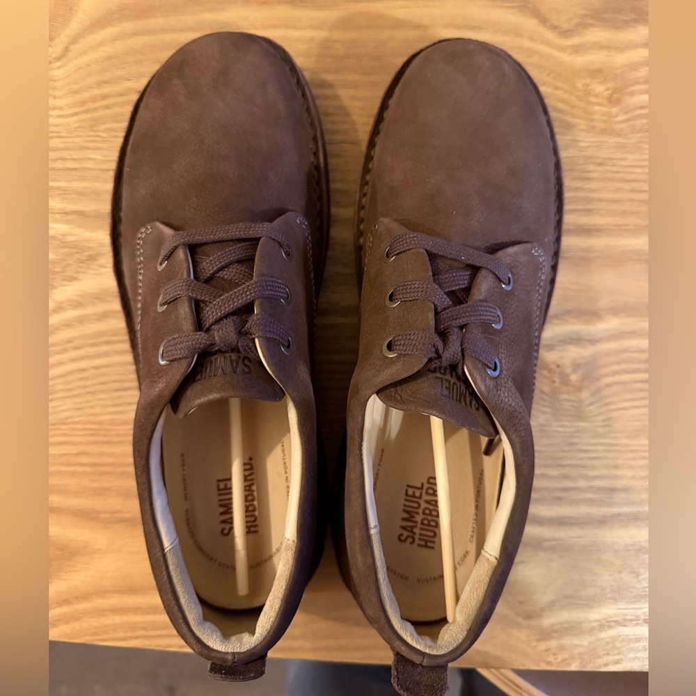 Samuel Hubbard suede oxford shoes